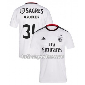 Camisetas Benfica Andre Almeida 34 Segunda Equipacion 2018/2019